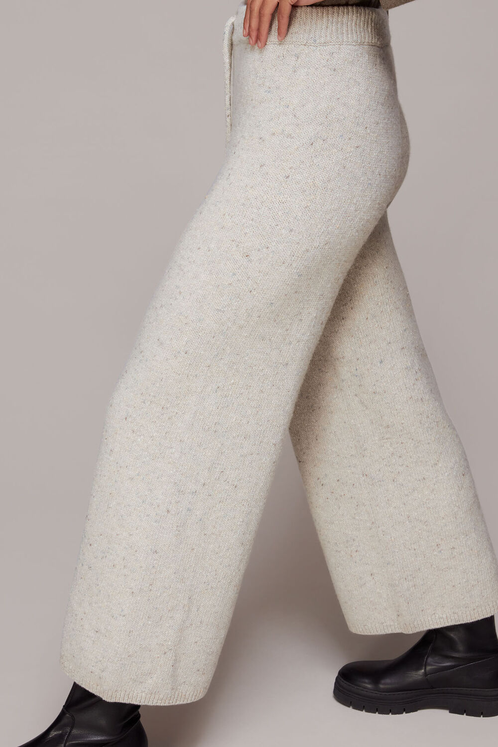 Knitted Wide Leg Trouser