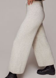 Knitted Wide Leg Trouser
