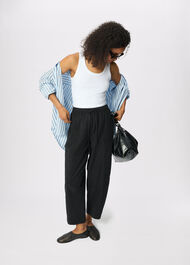 Utility Cotton Barrel Trouser