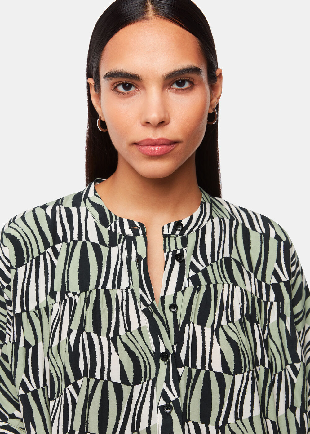 Checkerboard Tiger Print Dress