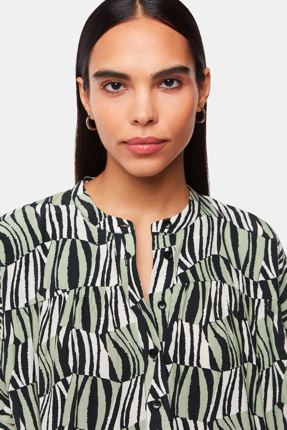 Checkerboard Tiger Print Dress