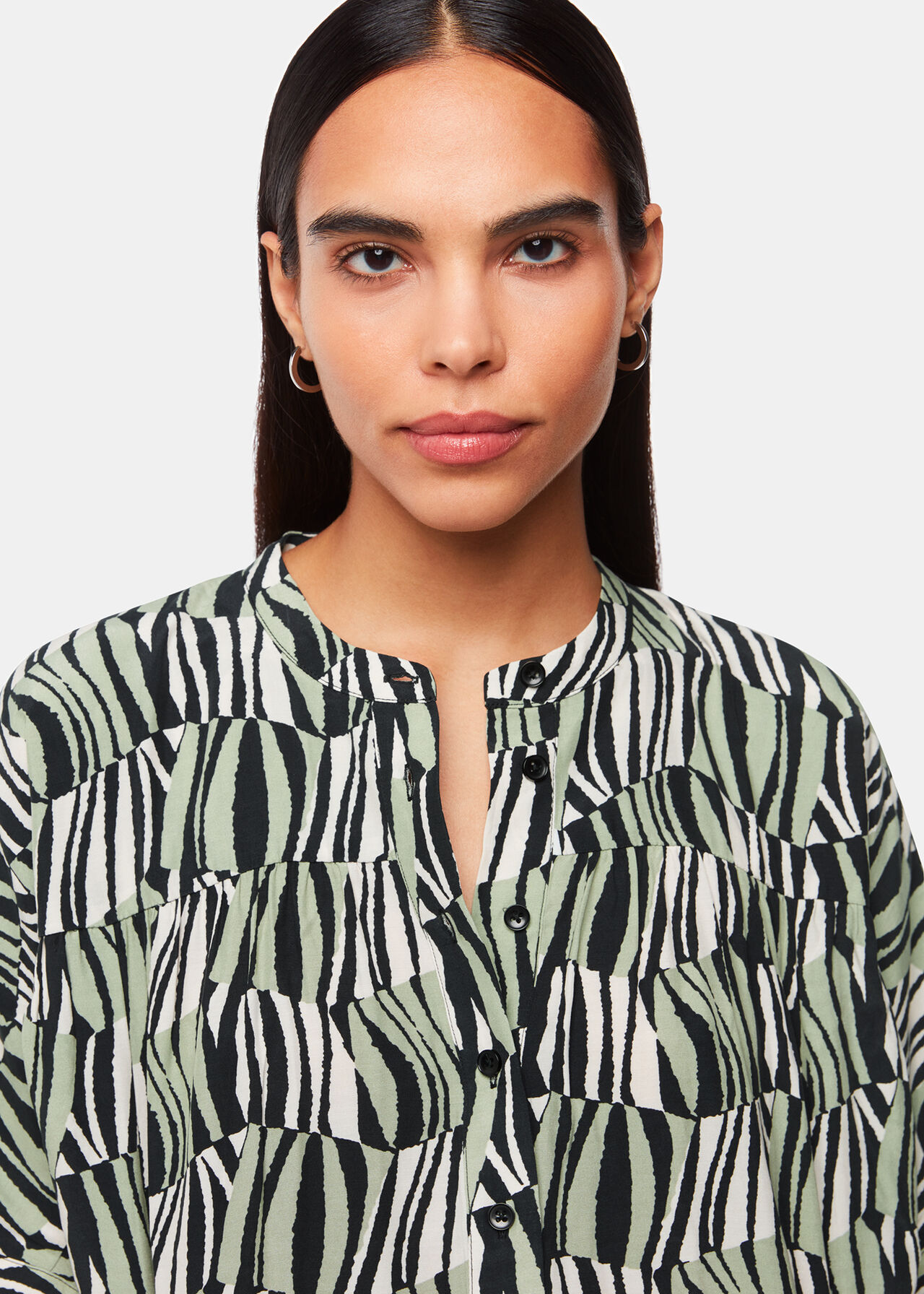 Checkerboard Tiger Print Dress