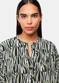 Checkerboard Tiger Print Dress