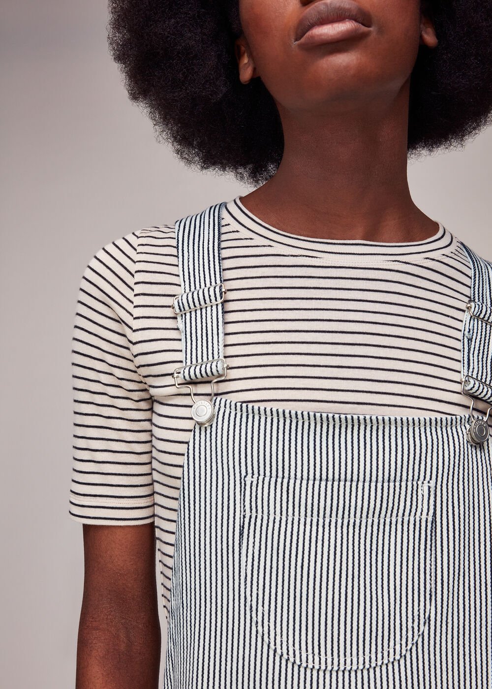 Leni Stripe Dungaree