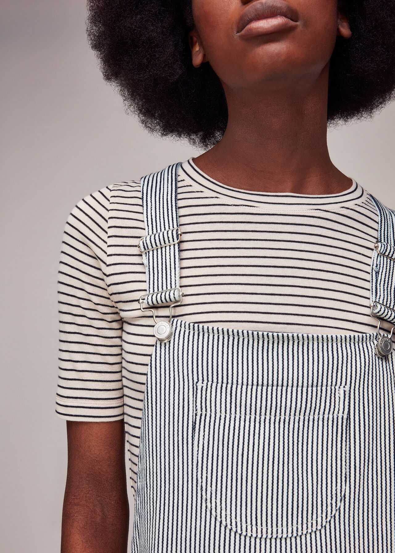 Leni Stripe Dungaree