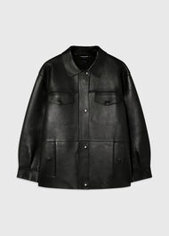 Clean Bonded Leather Jacket