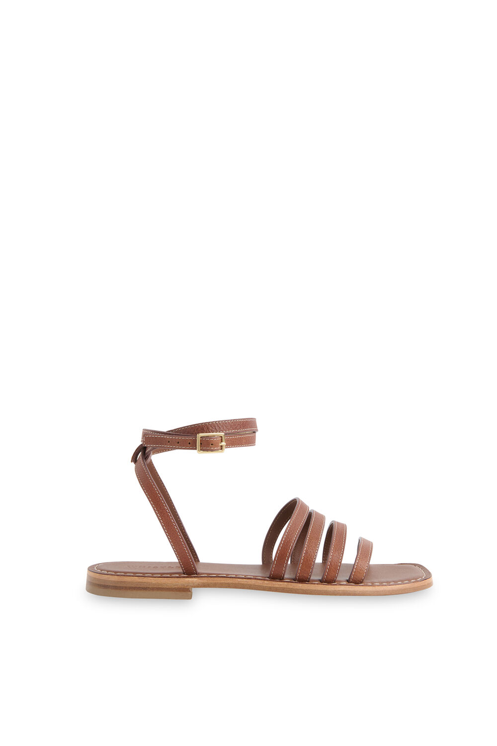 Tan Bruna Strappy Sandal