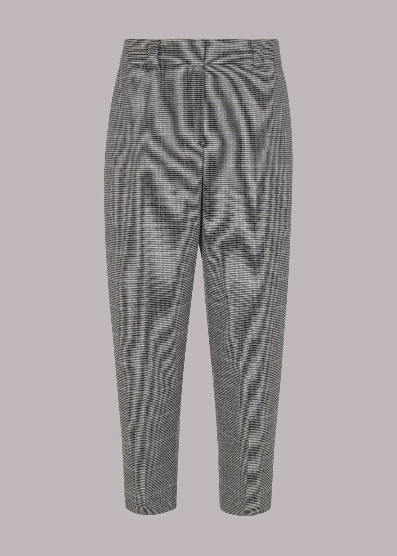 Lucie Check Cigarette Trouser
