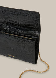 Tilly Shiny Croc Chain Purse