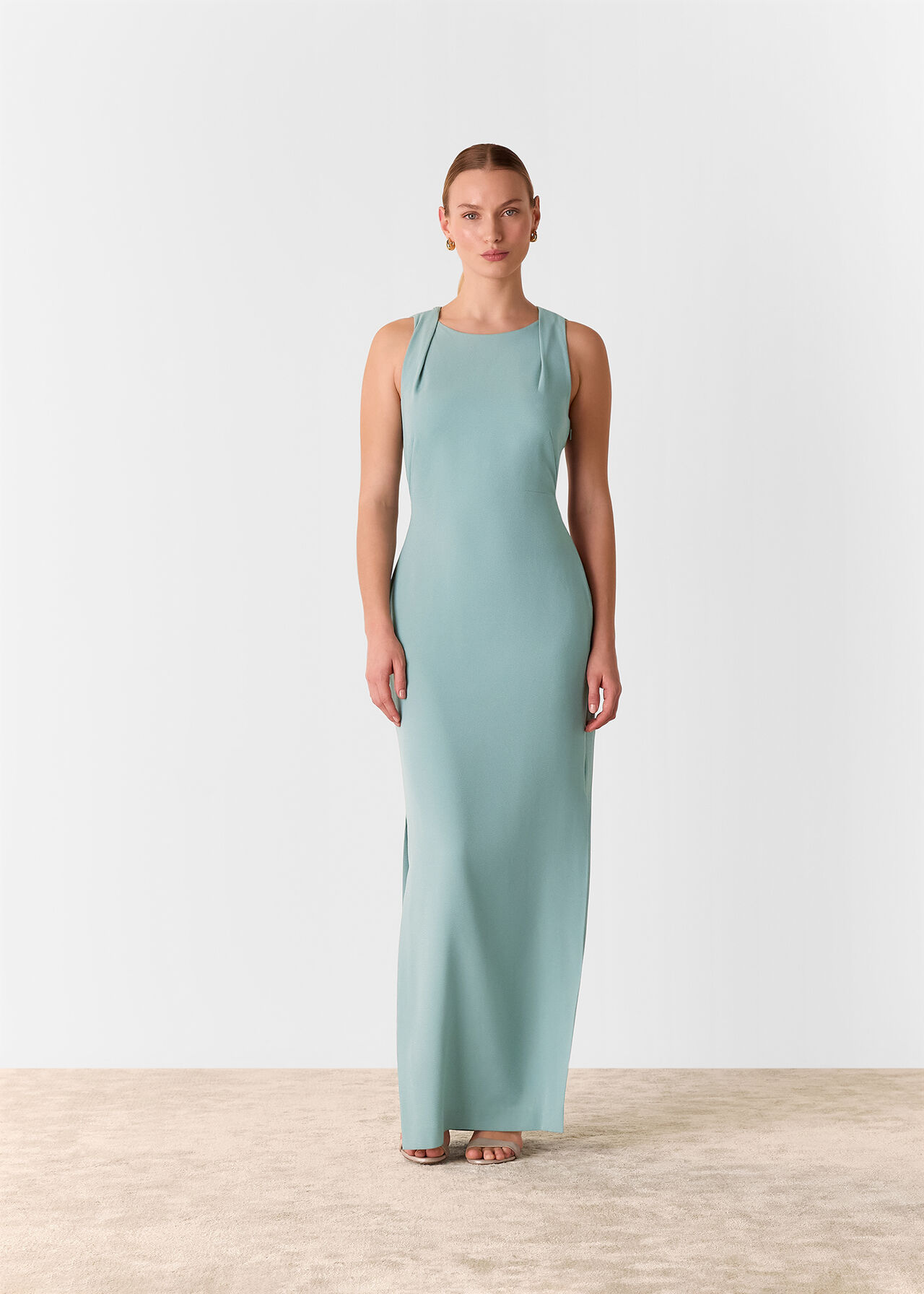 Tie Back Maxi Dress