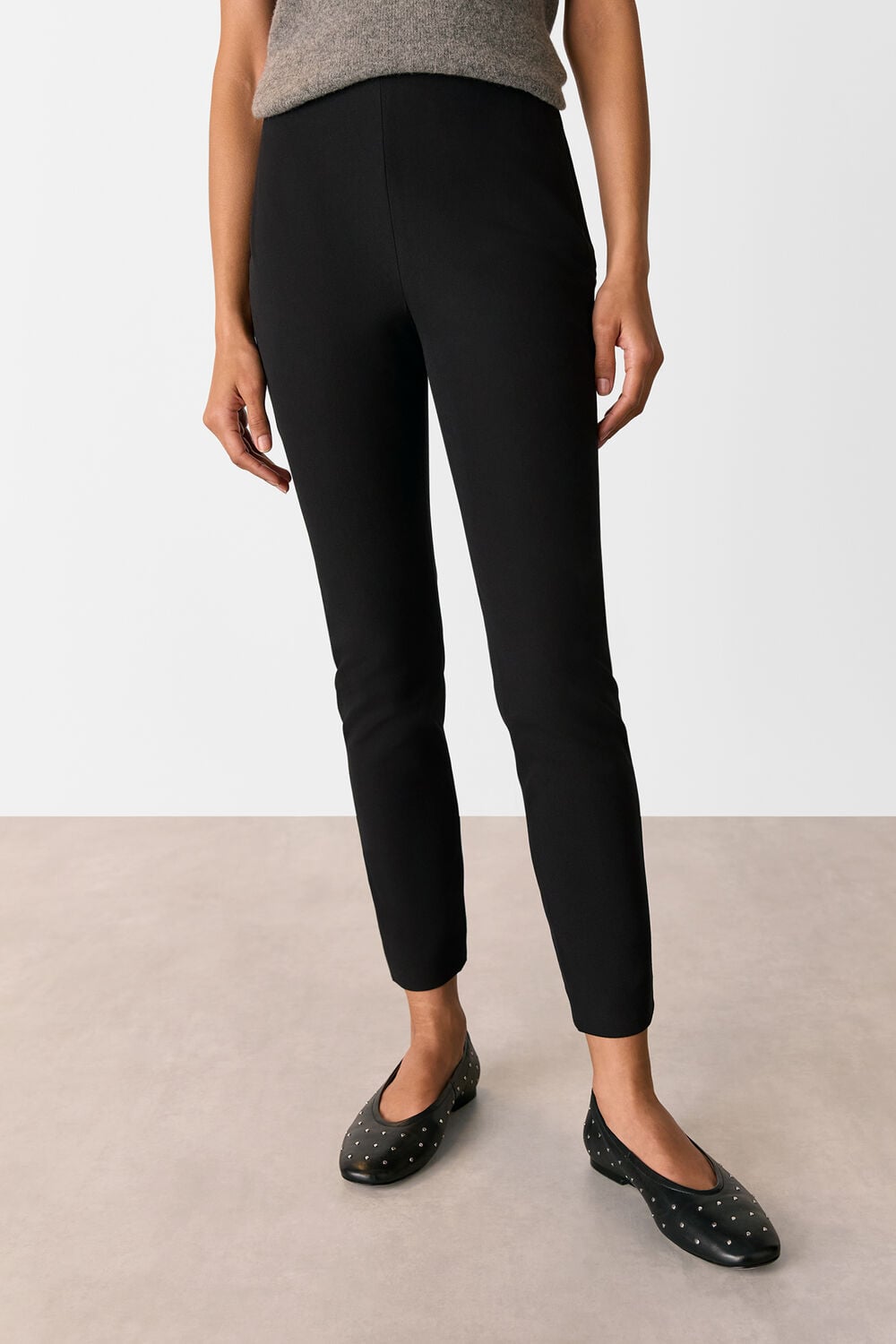 Black Super Stretch Trousers