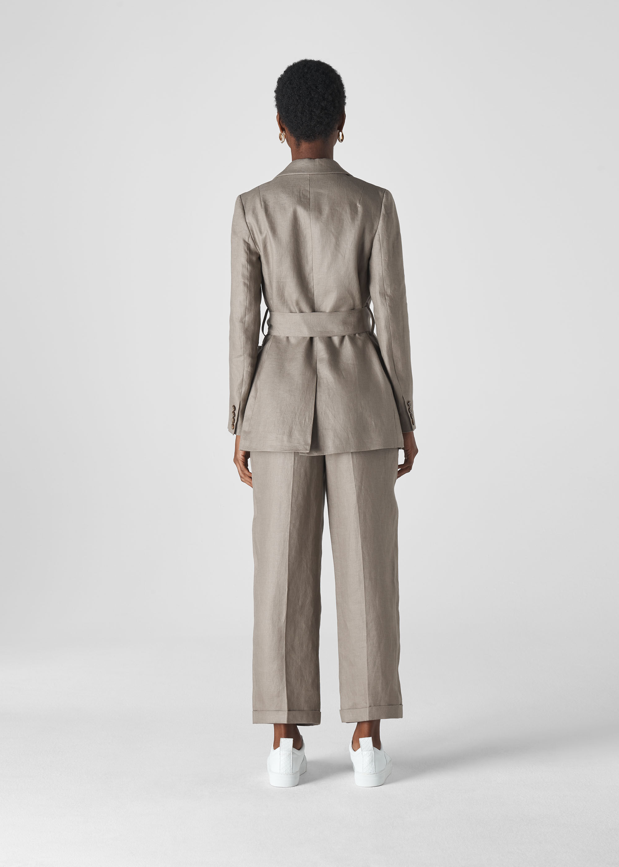 Whistles best sale linen blazer