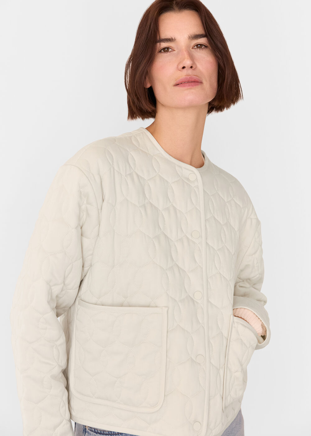 Maya Cotton Quilted Jacket