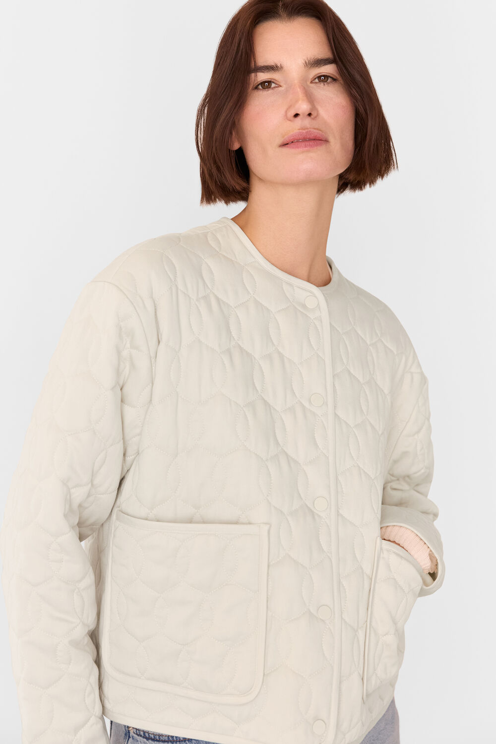 Maya Cotton Quilted Jacket