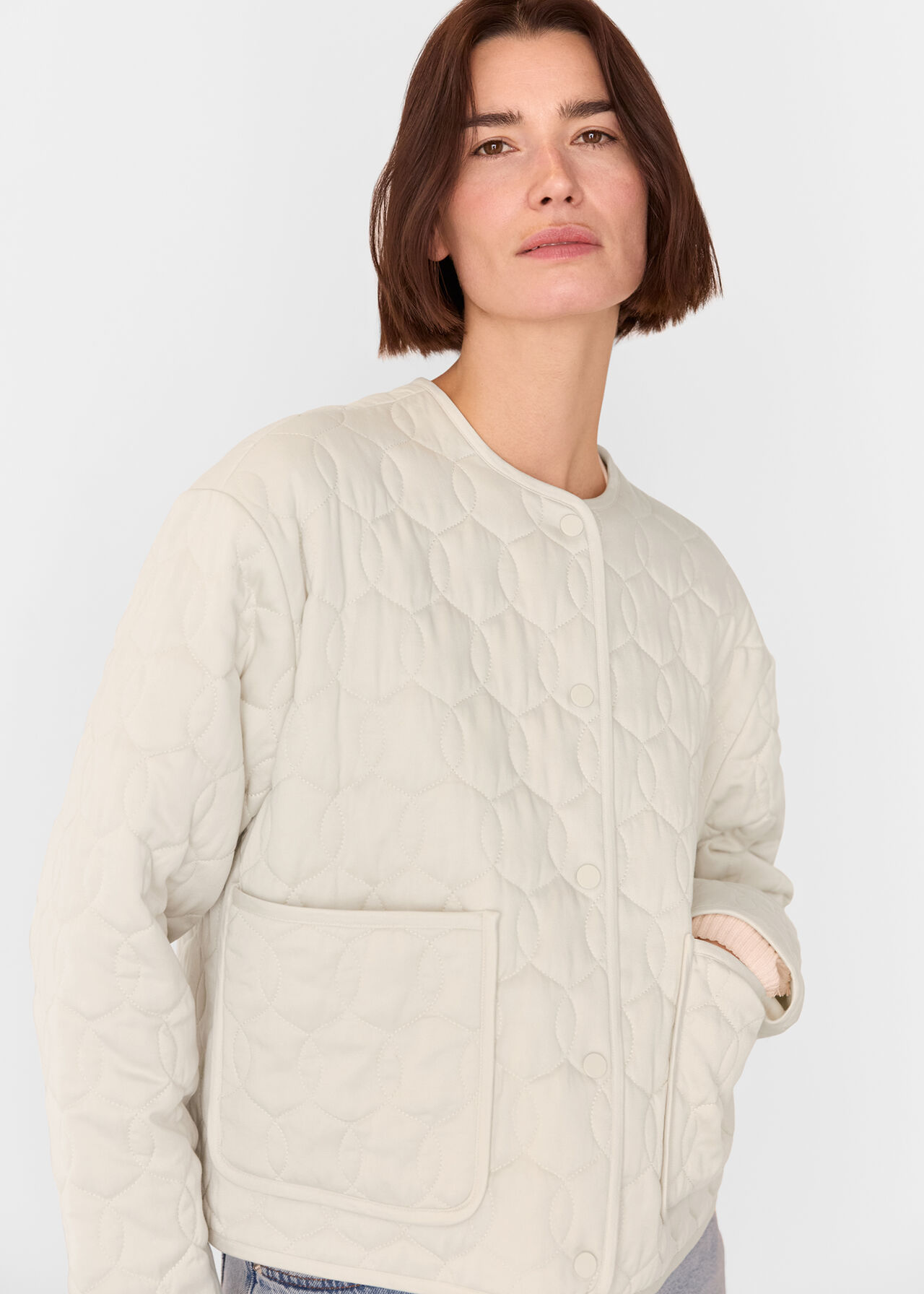 Maya Cotton Quilted Jacket