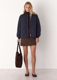 Ida Short Quilted Coat