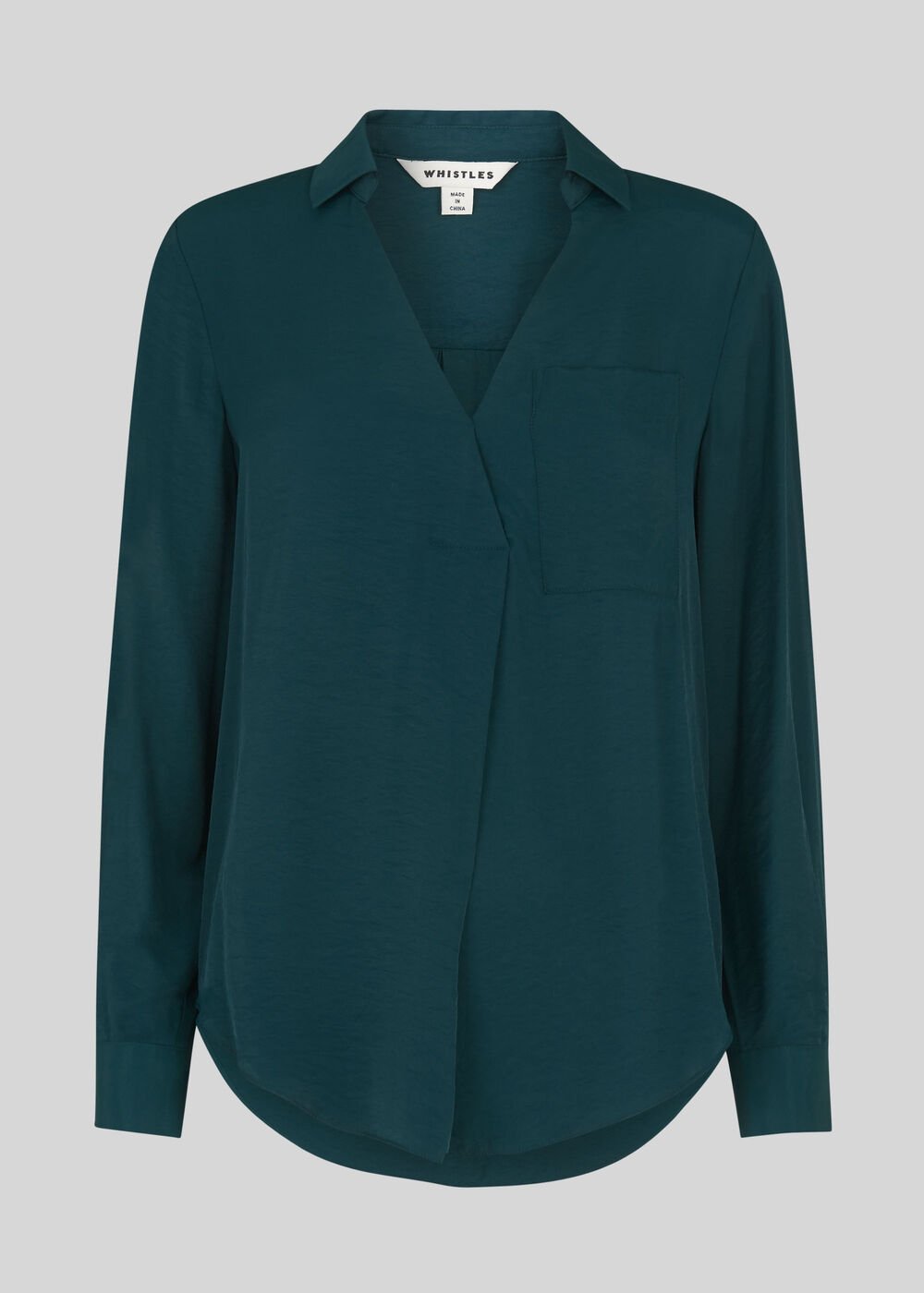 Ella Pocket Shirt Green