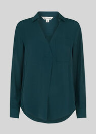 Ella Pocket Shirt Green