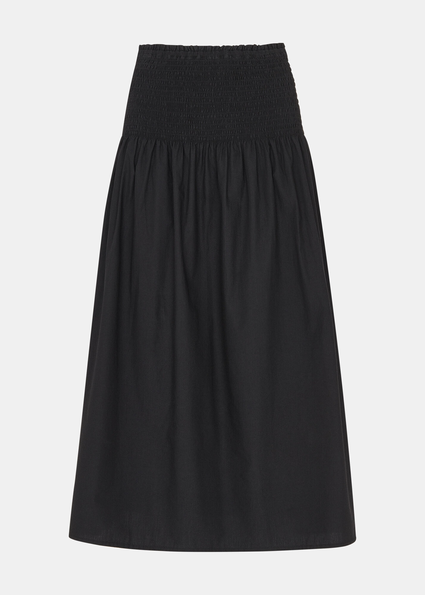 スカート Off-White Woman Skirt Black OWCW006F23FAB002 1000 Off-White - Pleated asymmetrical skirt black - The Corner