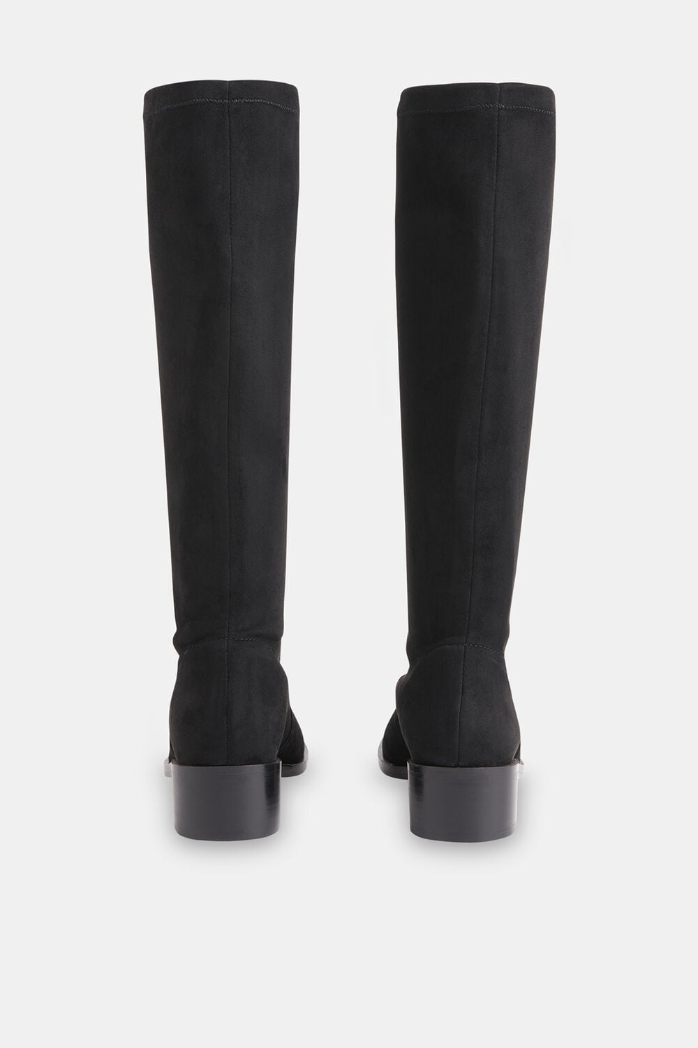 Black Lisi Stretch Knee High Boot