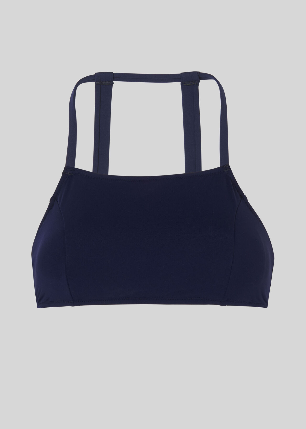 Pippa Minimal Bikini Top Navy