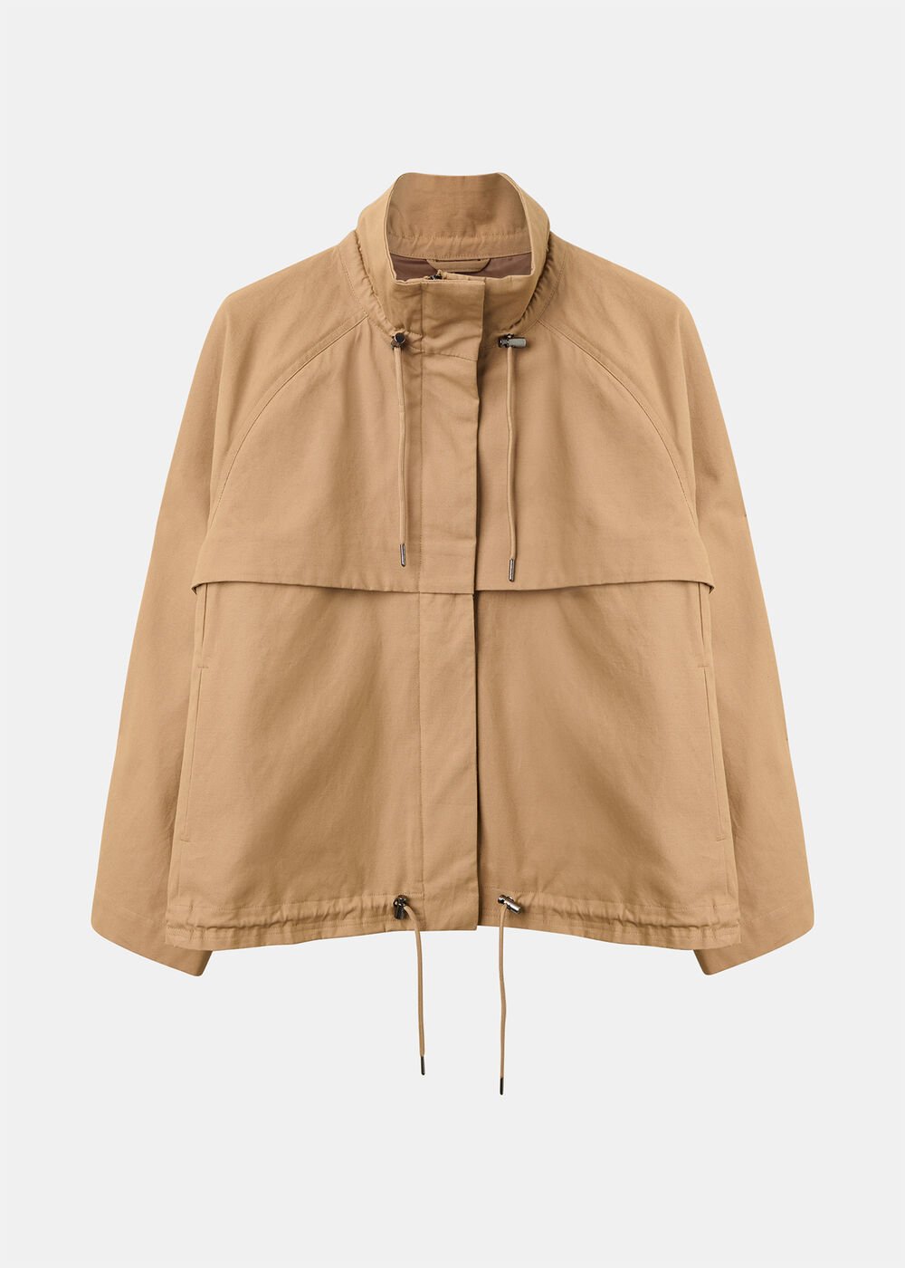 Funnel Neck Parka Jacket