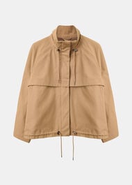 Funnel Neck Parka Jacket