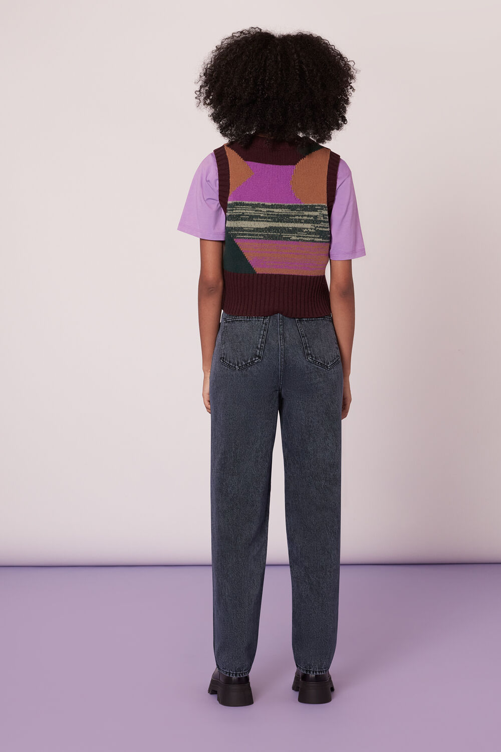 Acid Wash Denim Jeans