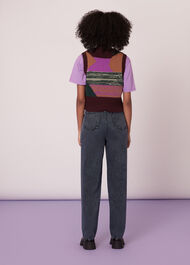 Acid Wash Denim Jeans
