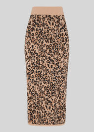 Jungle Cat Knitted Skirt