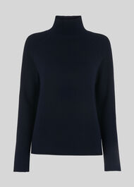 Phillipa Roll Neck Knit Navy