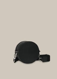 Cole Round Crossbody Bag Black