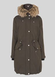 Cleo Casual Parka Grey