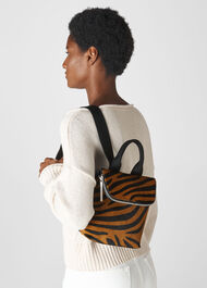 Tiny Verity Backpack Zebra Print