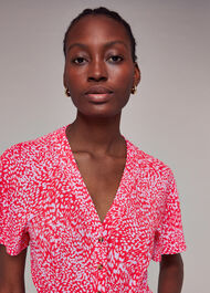 Diagonal Print Jumpsuit