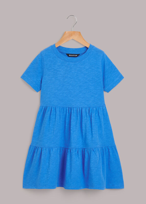 Tiered Jersey Dress