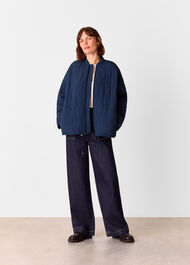 Nia Drawstring Quilted Jacket