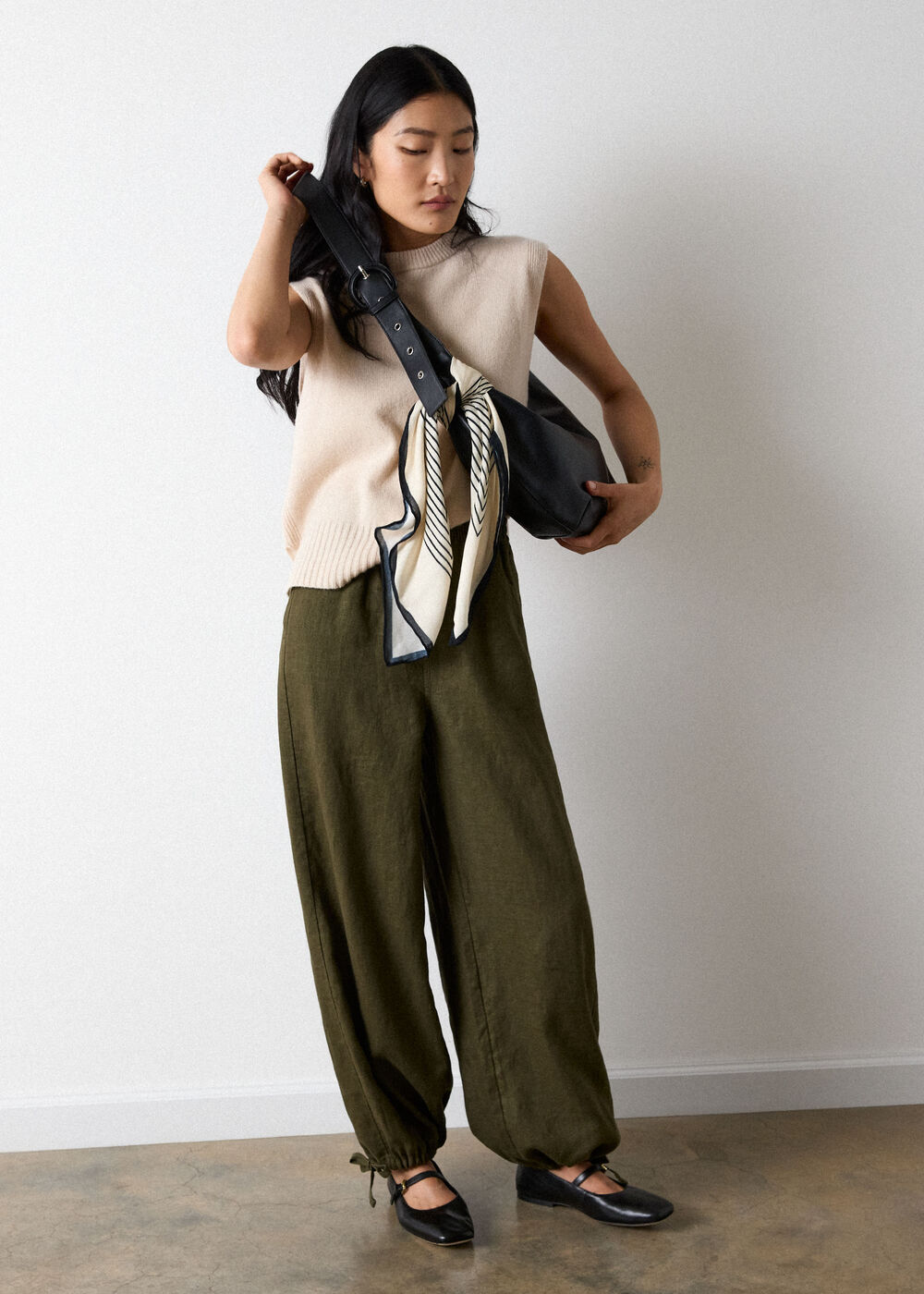 Wool Sleeveless Tank