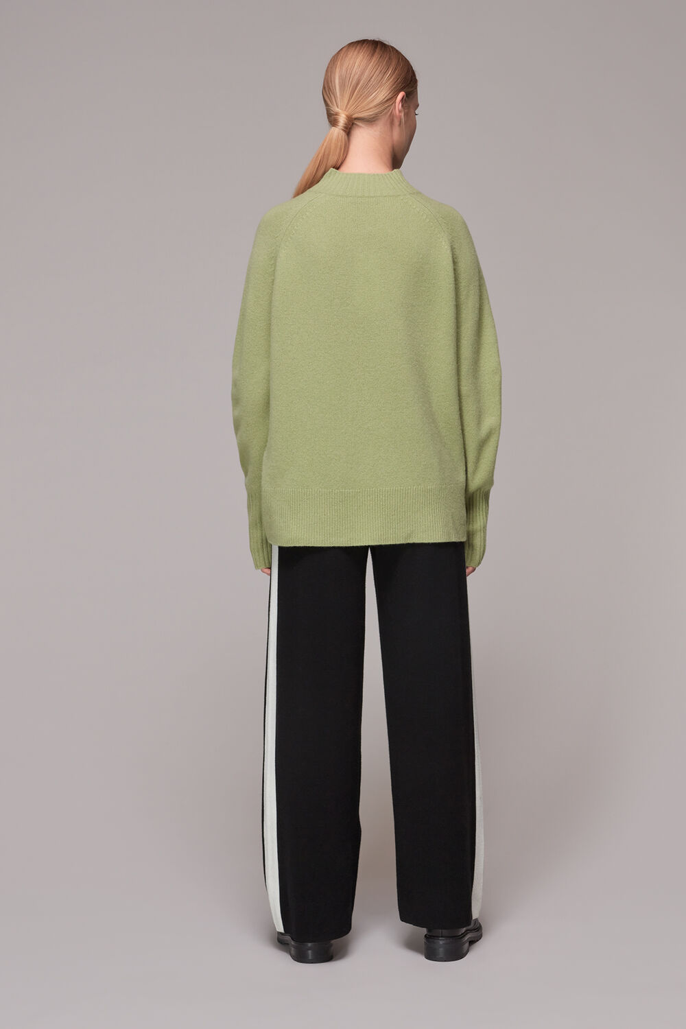 Knitted Side Stripe Trouser