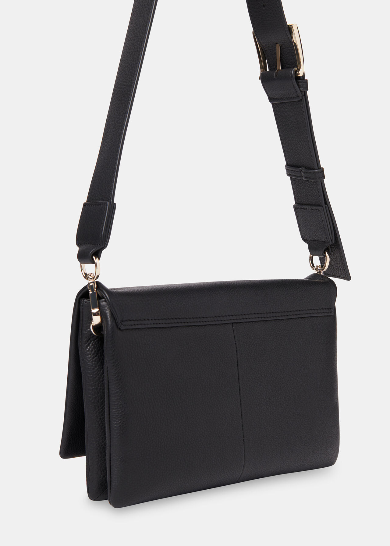 Black Teo Crossbody Bag | WHISTLES