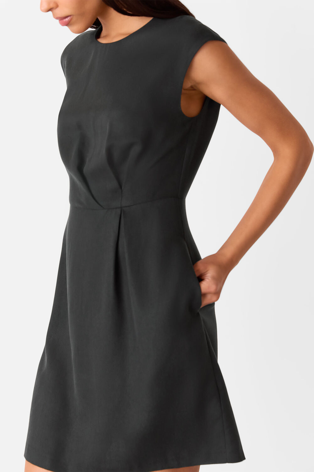 Twist Detail Mini Dress