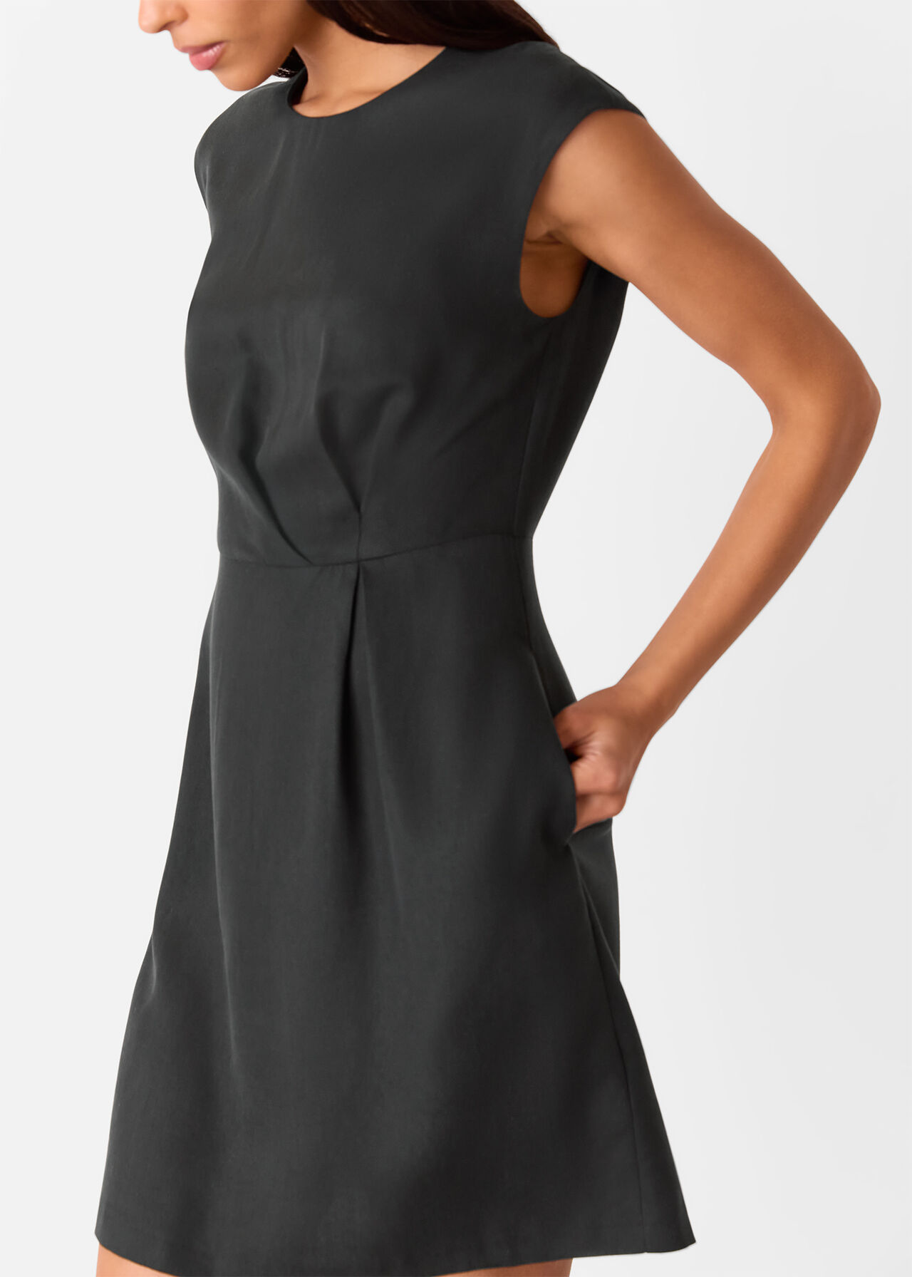 Twist Detail Mini Dress