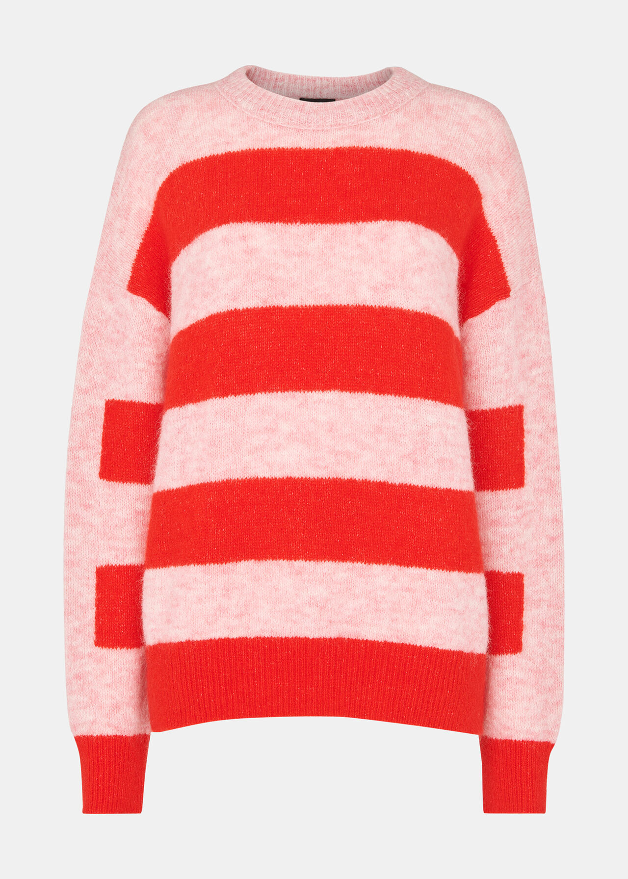 Stripe Mohair Knit