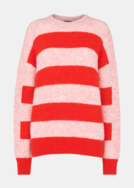 Stripe Mohair Knit