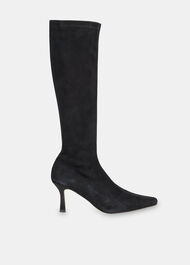 Hera Stretch Suede Boot