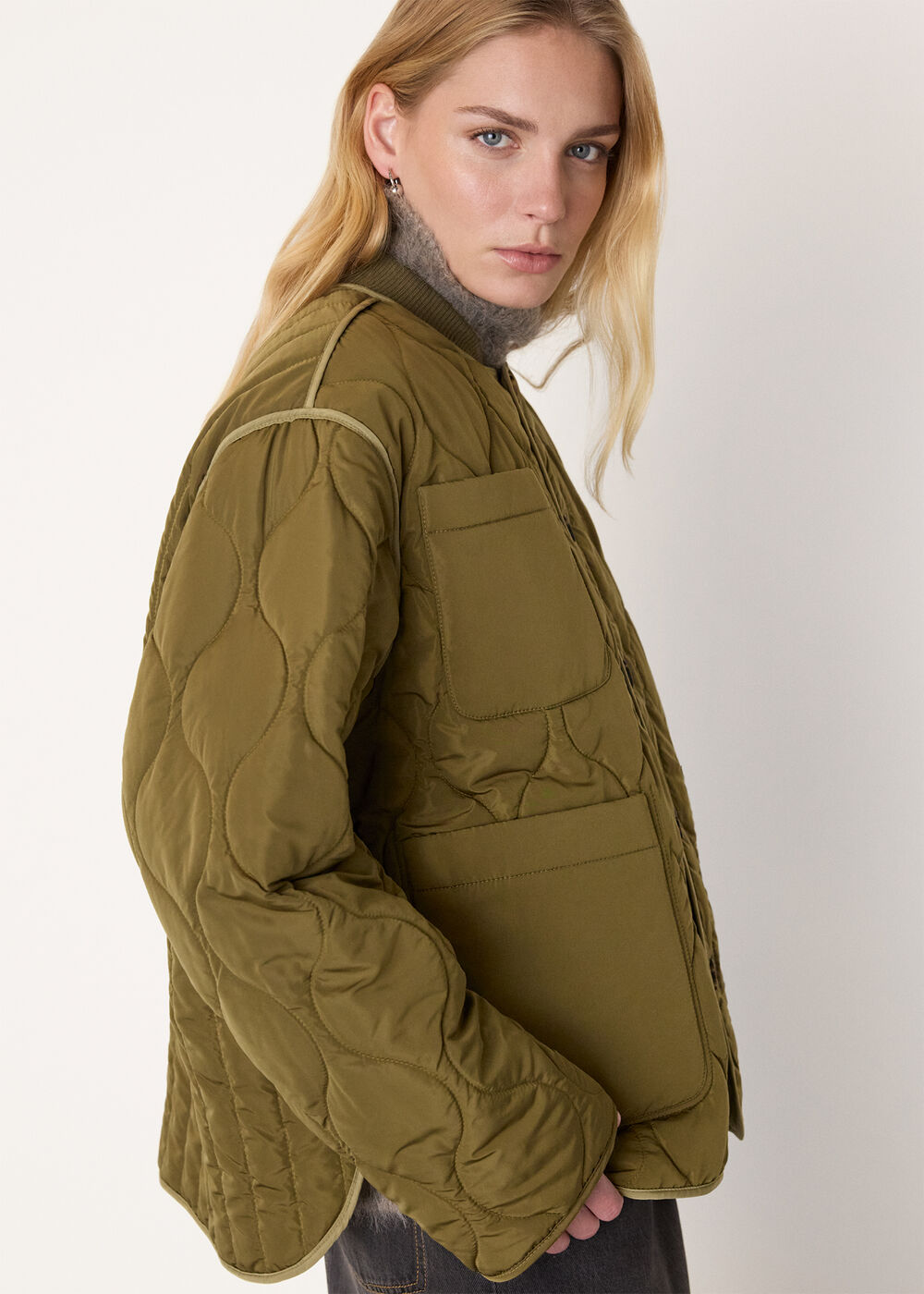 Reversible Quilted Coat