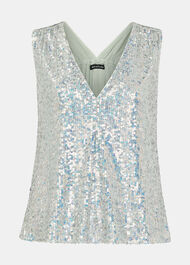 Claudia Sequin Vest Top