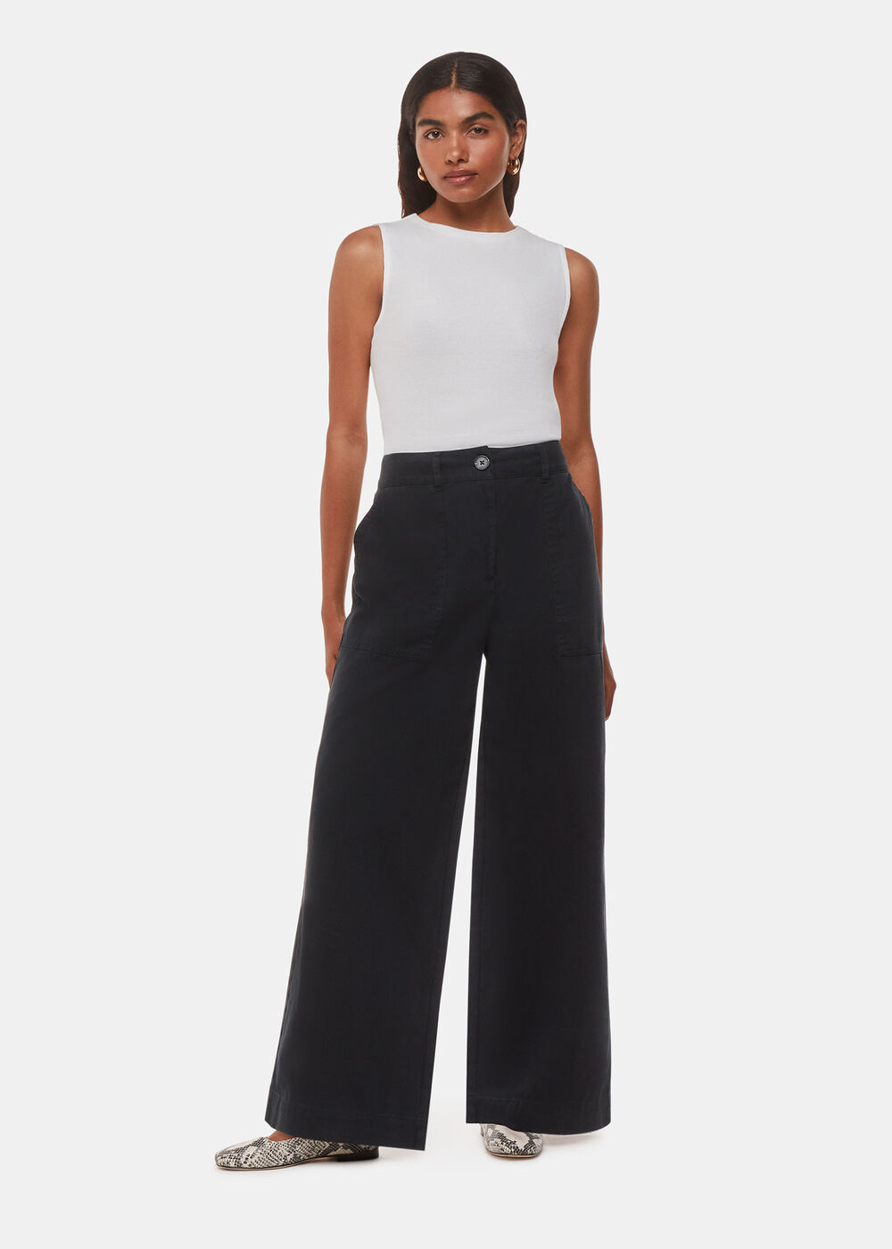 Petite Ruth Relaxed Leg Trouser