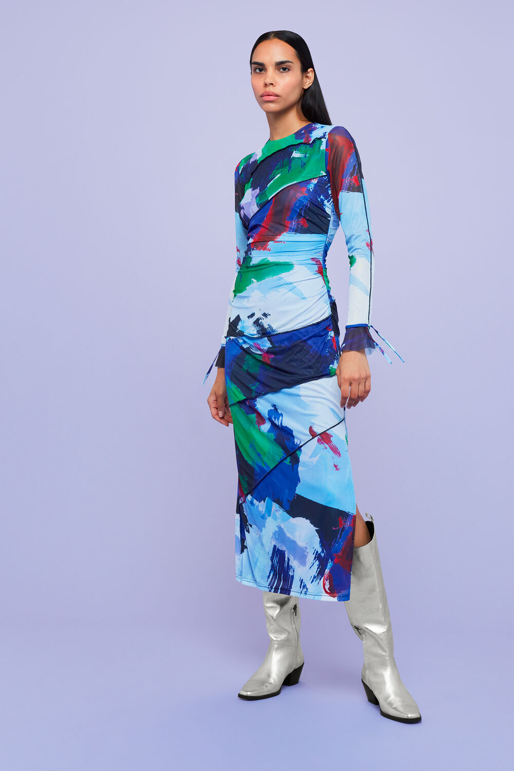 Brushmark Seam Detail Dress