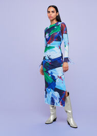 Brushmark Seam Detail Dress